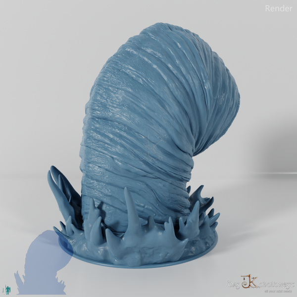 Gigantic desert worm