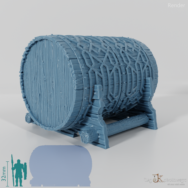 Riesiges Brauereifass C