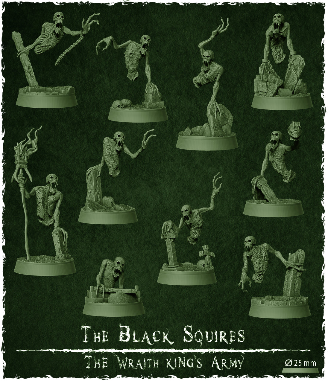 Black Squires - Komplettset