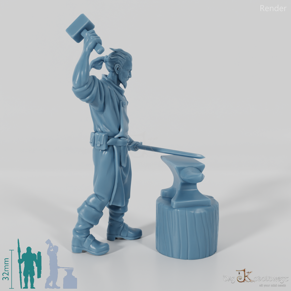 Oswald, Waffenschmied