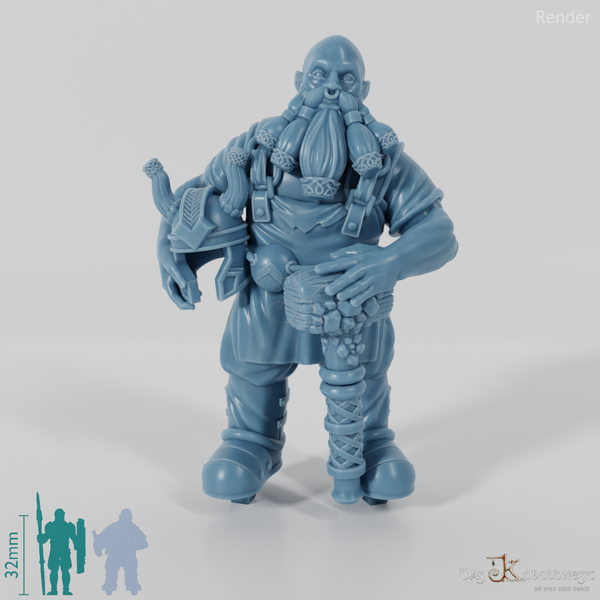 Sussor, dwarven blacksmith