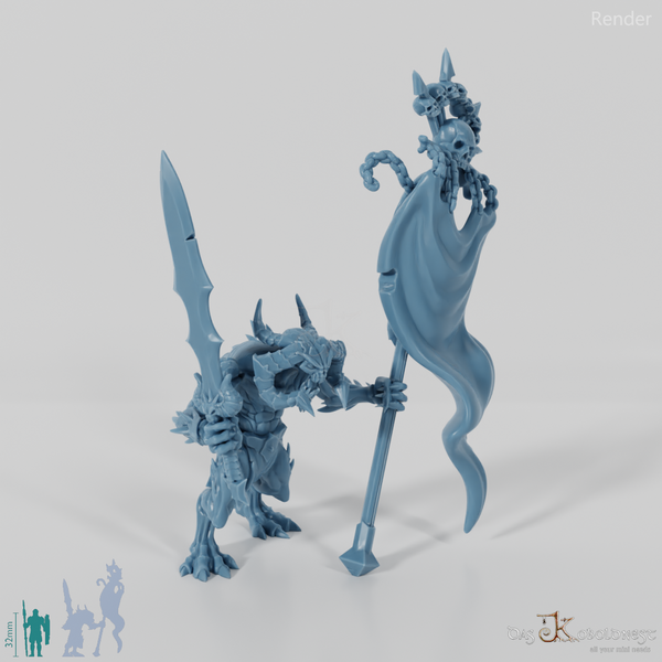 Void Horrors - Bloodclaw Bannerträger