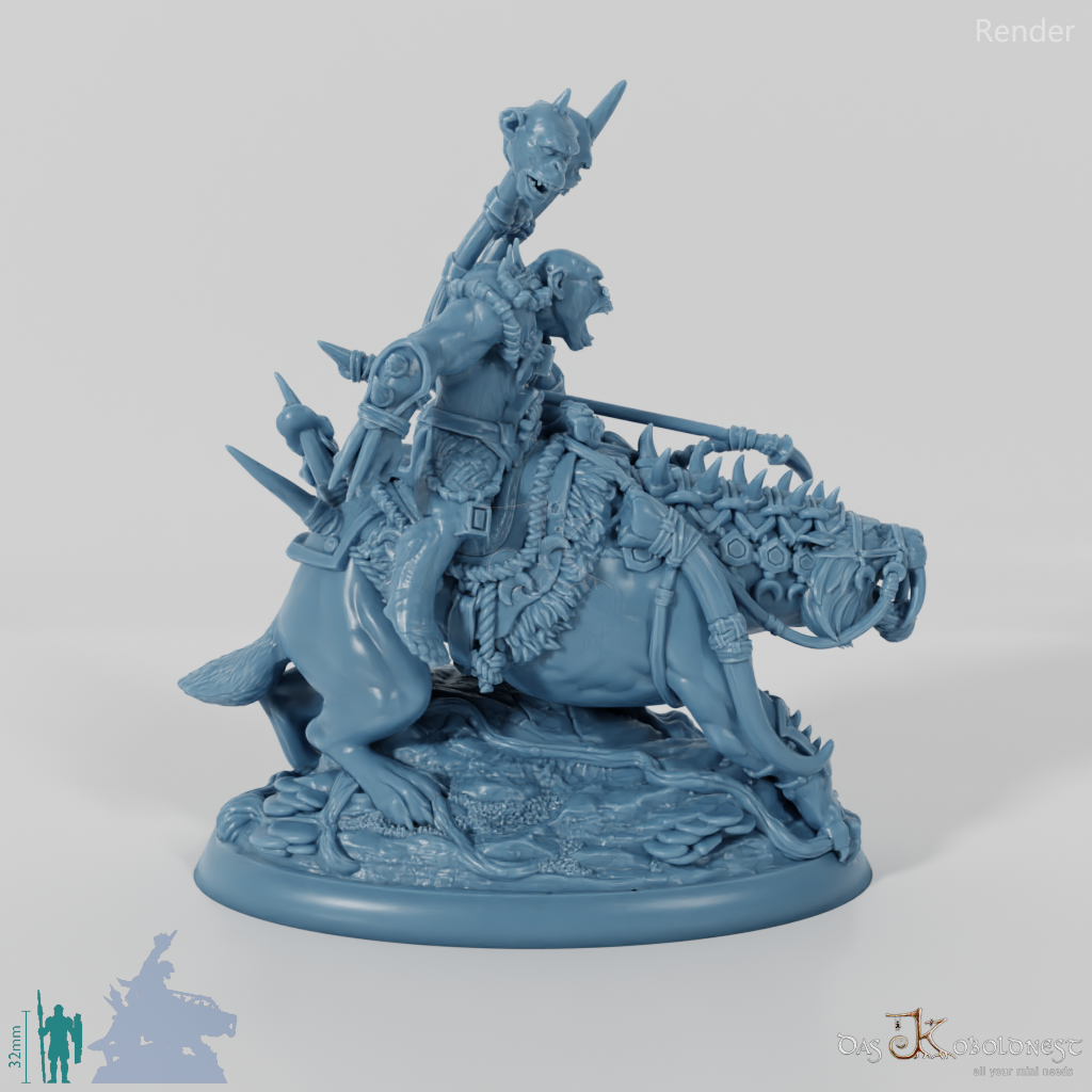 Bobokai Warlord 01 - Mounted