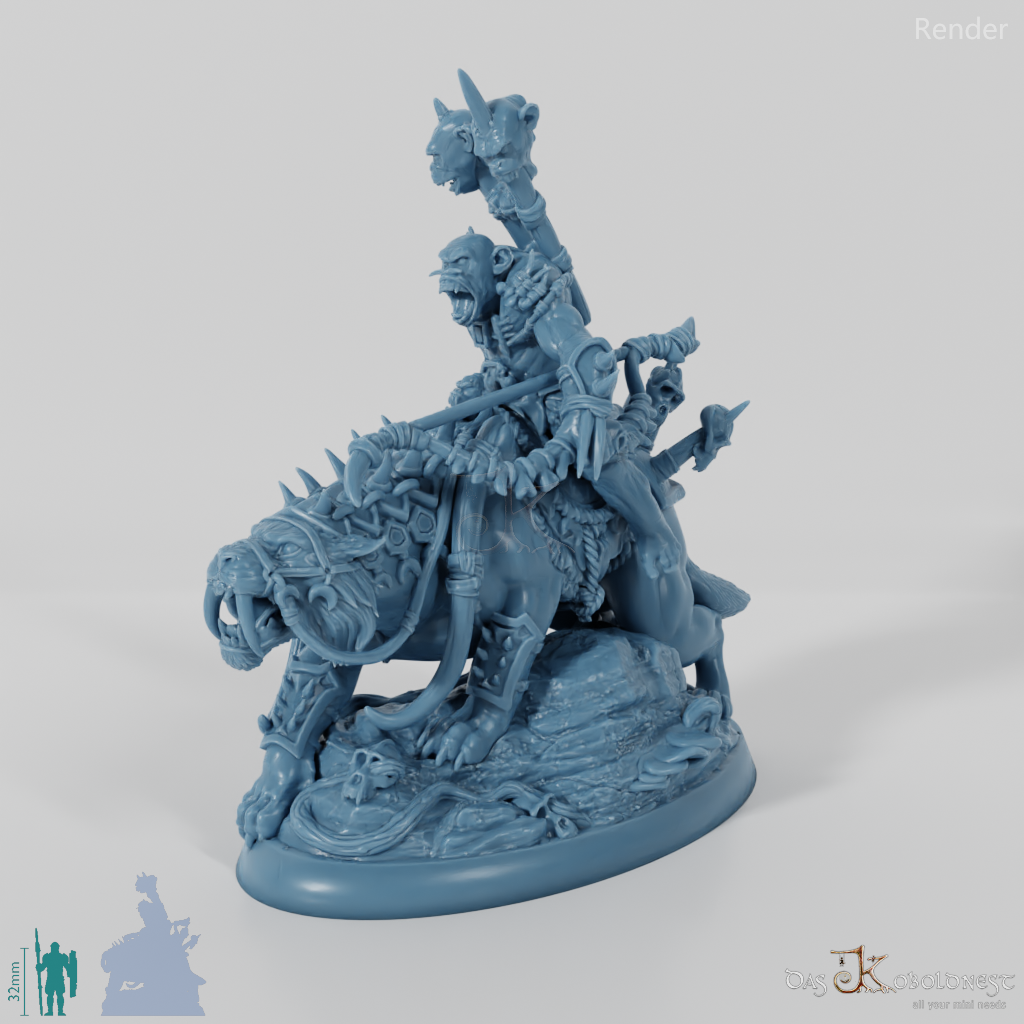 Bobokai Warlord 01 - Mounted