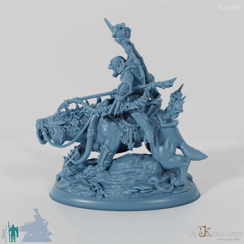 Bobokai Warlord 01 - Mounted