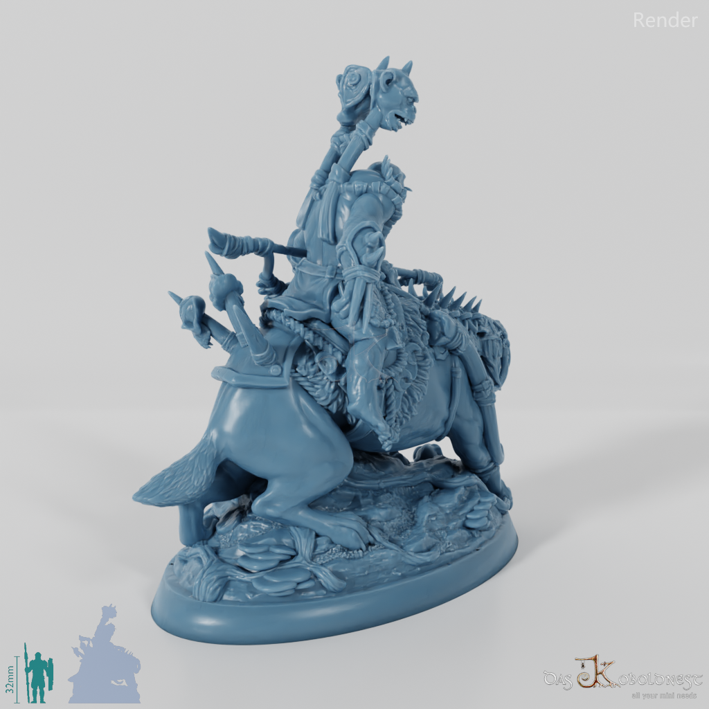 Bobokai Warlord 01 - Mounted