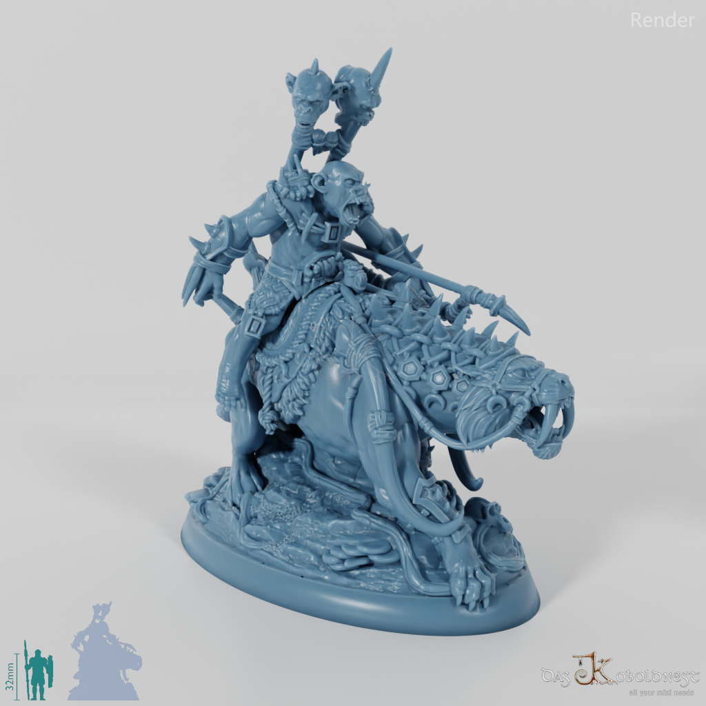 Bobokai Warlord 01 - Mounted