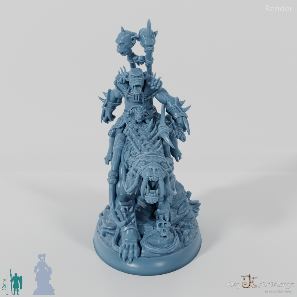 Bobokai Warlord 01 - Mounted