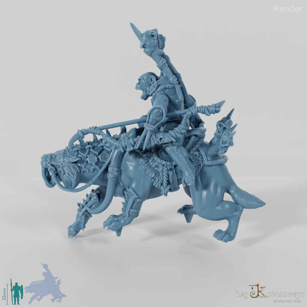 Bobokai Warlord 01 - Mounted