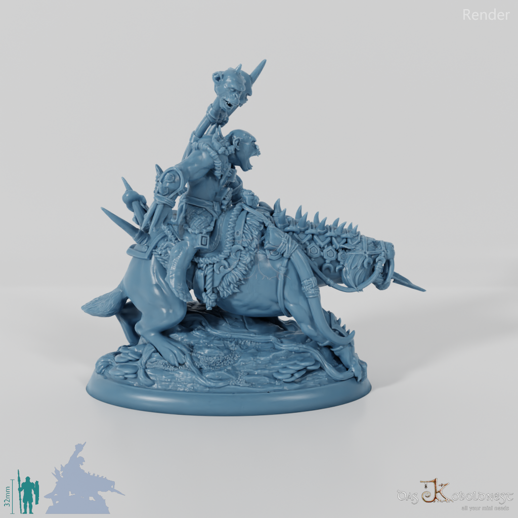 Bobokai Warlord 03 - Mounted
