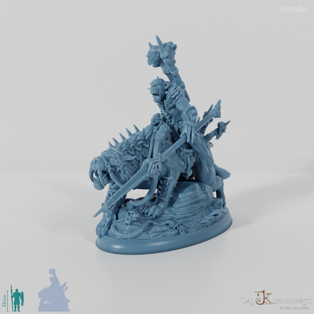 Bobokai Warlord 03 - Mounted