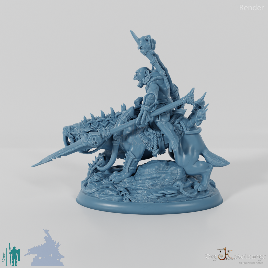 Bobokai Warlord 03 - Mounted