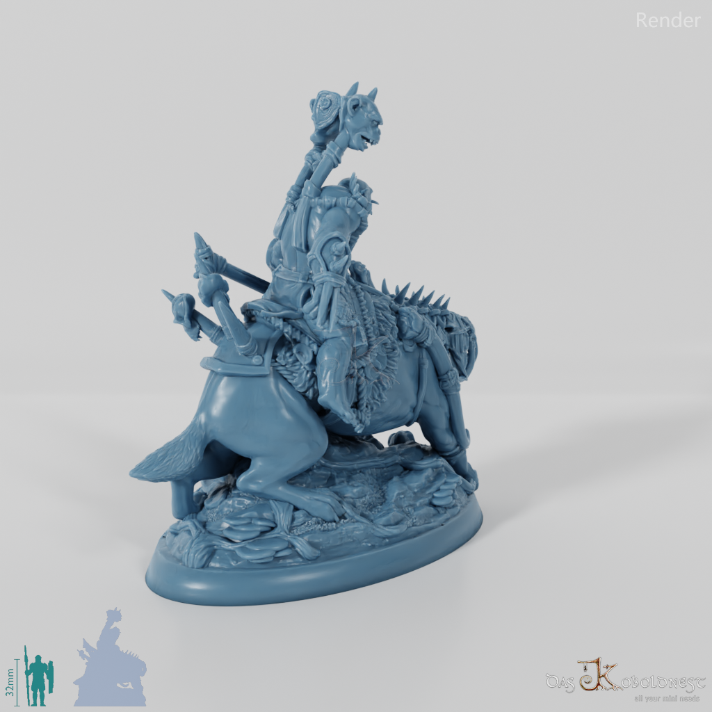 Bobokai Warlord 03 - Mounted