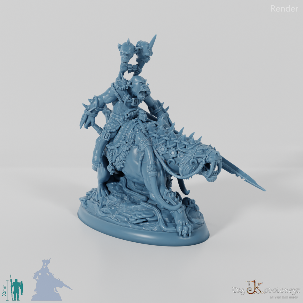 Bobokai Warlord 03 - Mounted