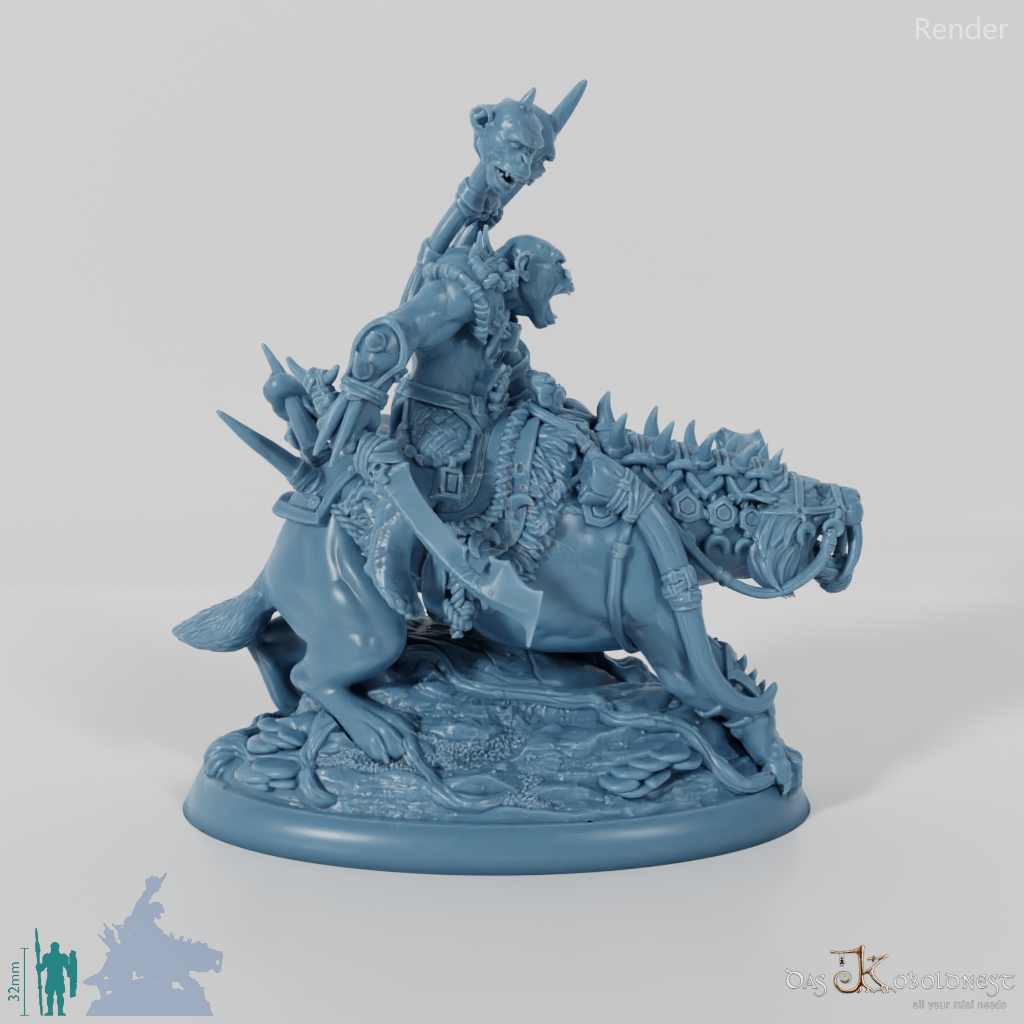 Bobokai Warlord 02 - Mounted