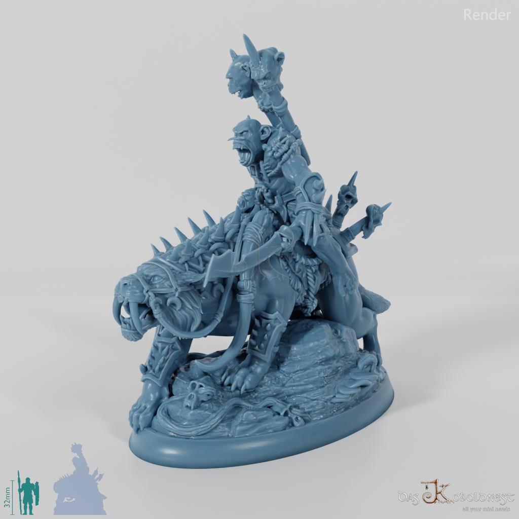 Bobokai Warlord 02 - Mounted