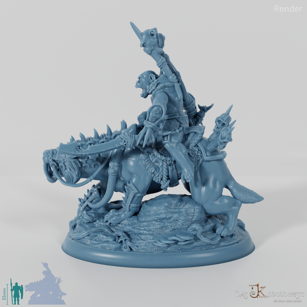 Bobokai Warlord 02 - Mounted