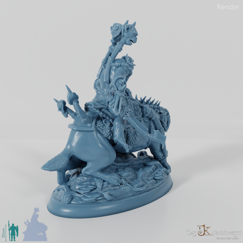 Bobokai Warlord 02 - Mounted