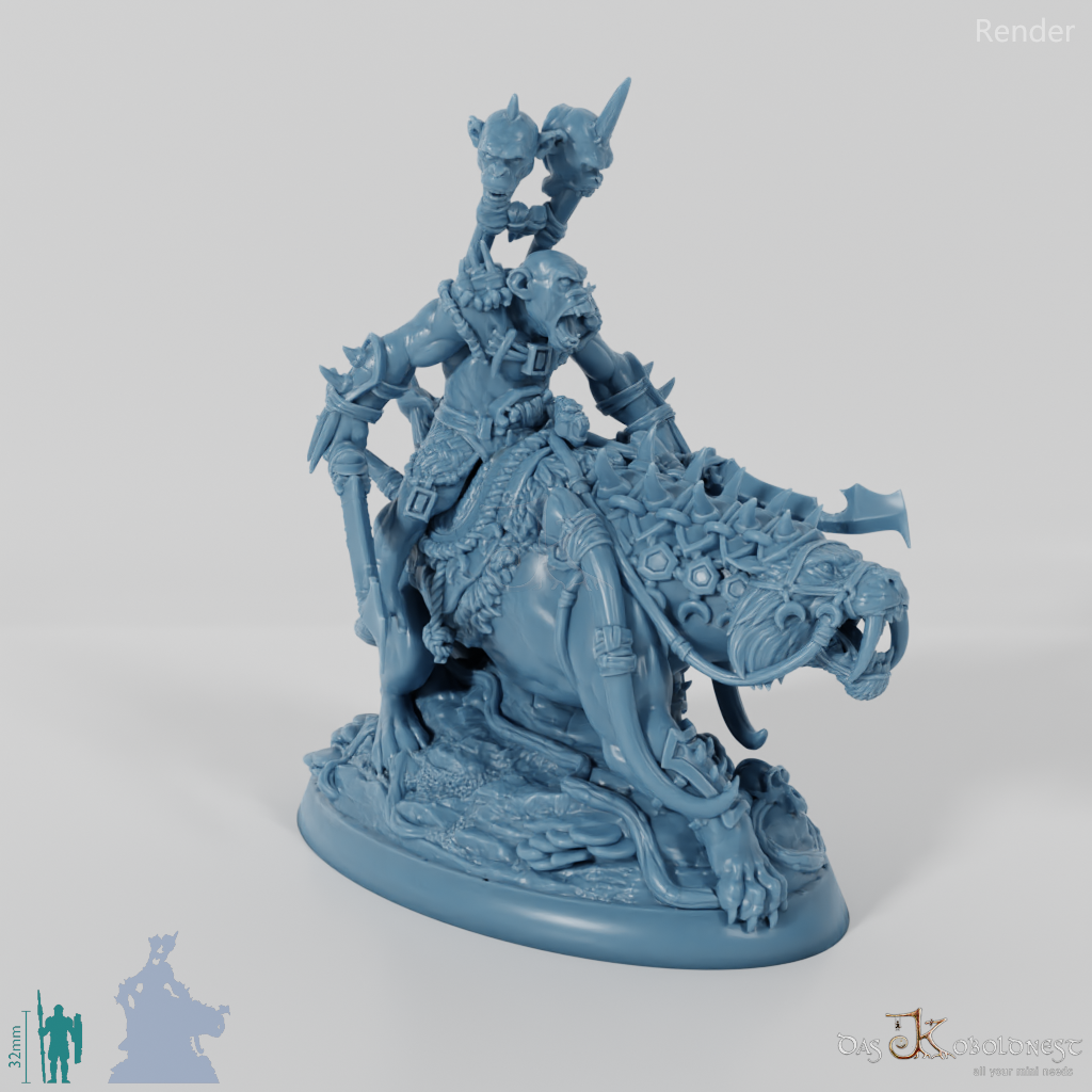 Bobokai Warlord 02 - Mounted