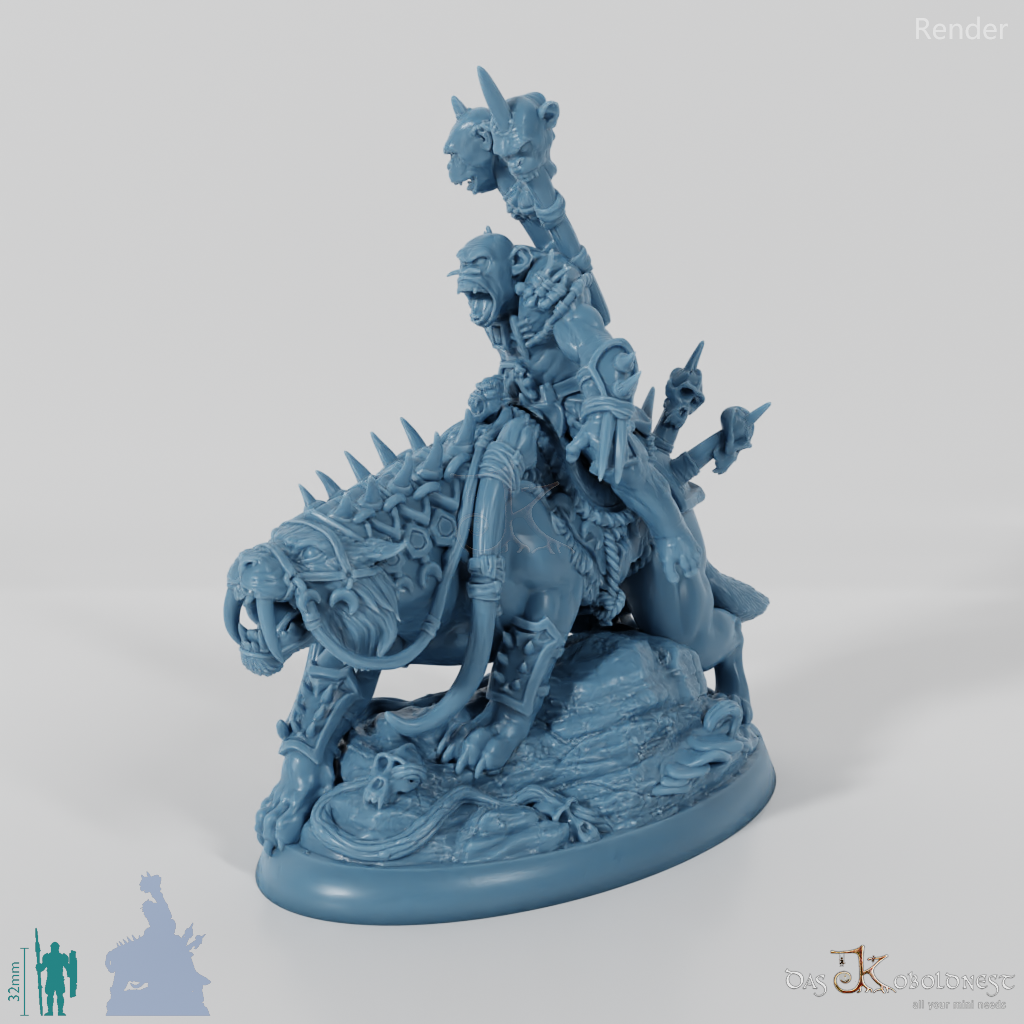Bobokai Warlord 04 - Mounted