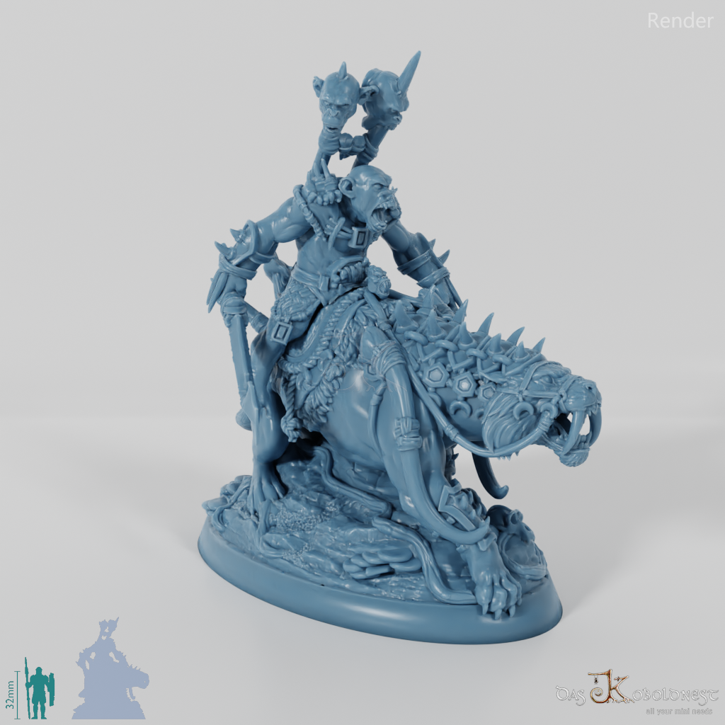 Bobokai Warlord 04 - Mounted