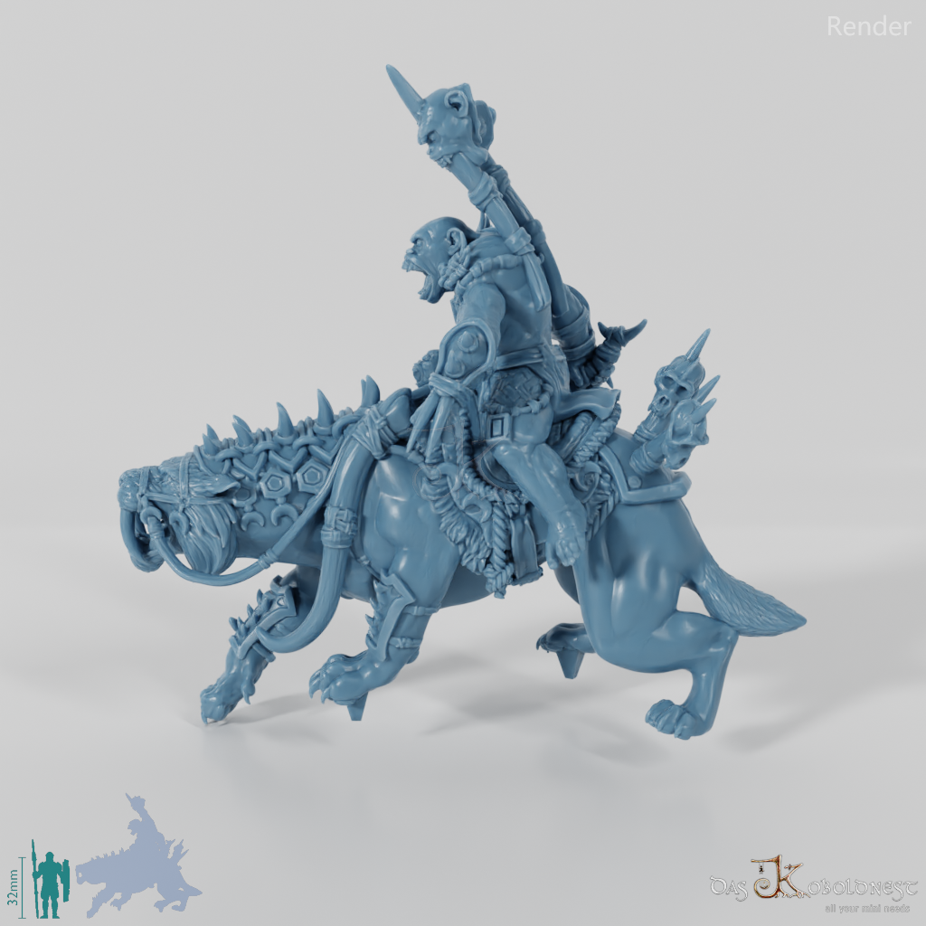 Bobokai Warlord 04 - Mounted
