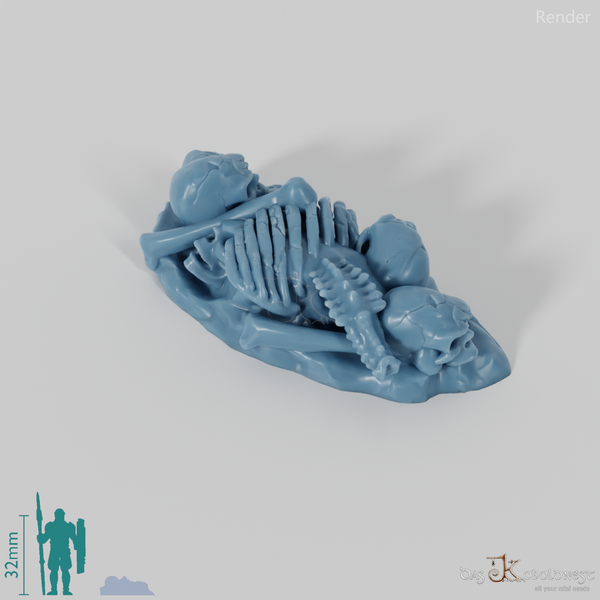 Großer Knochenhaufen