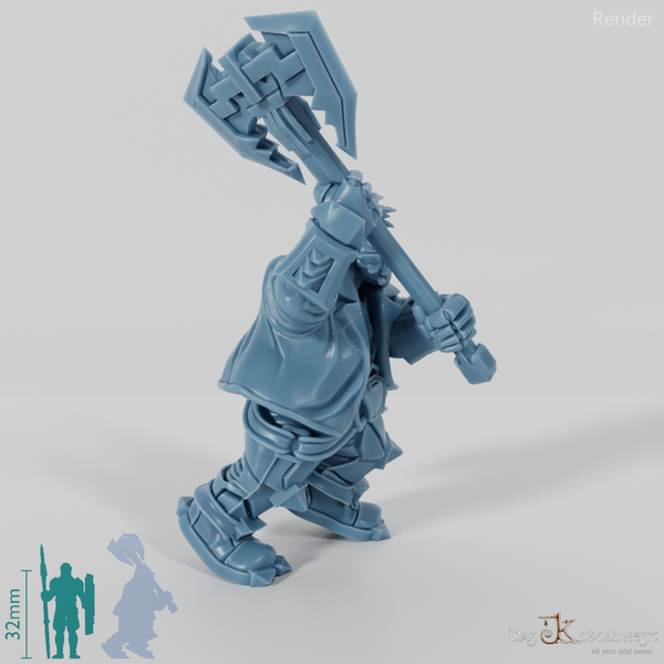 Khazaroth Empire - Brawler with Ax 10