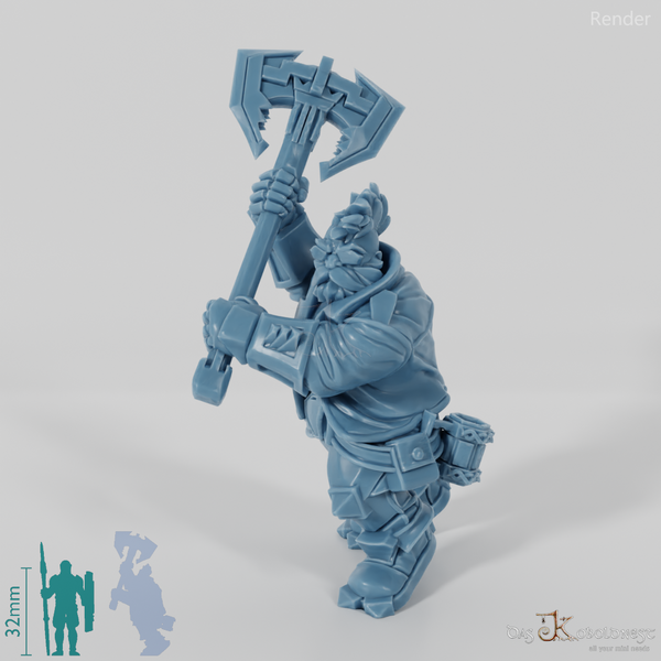 Khazaroth Empire - Brawler with Ax 10