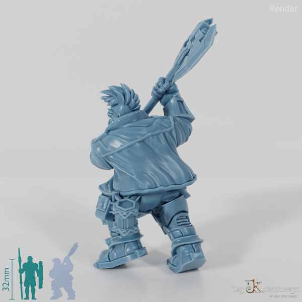 Khazaroth Empire - Brawler with Ax 10