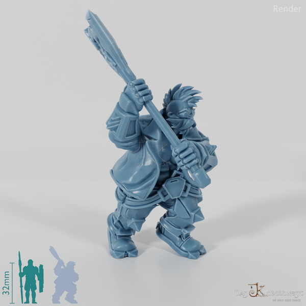 Khazaroth Empire - Brawler with Ax 10