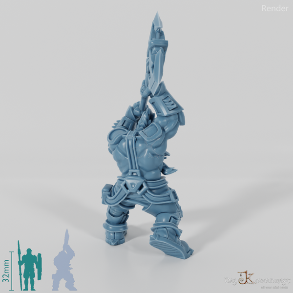 Khazaroth Empire - Brawler with Ax 01