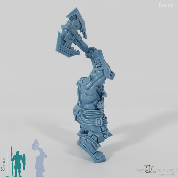 Khazaroth Empire - Brawler with Ax 01