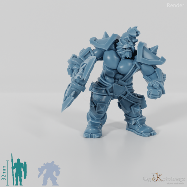 Khazaroth Empire - Brawler with Ax 02