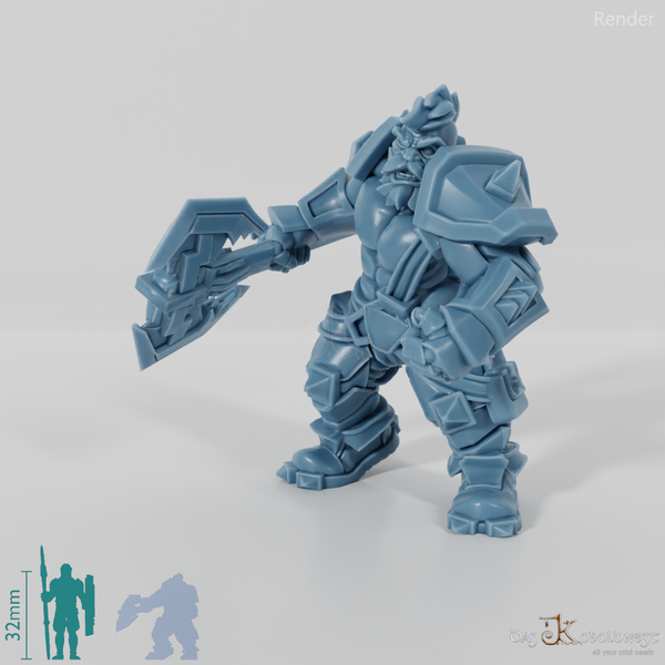 Khazaroth Empire - Brawler with Ax 02