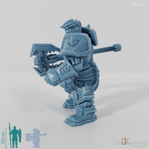 Khazaroth Empire - Brawler with Ax 02