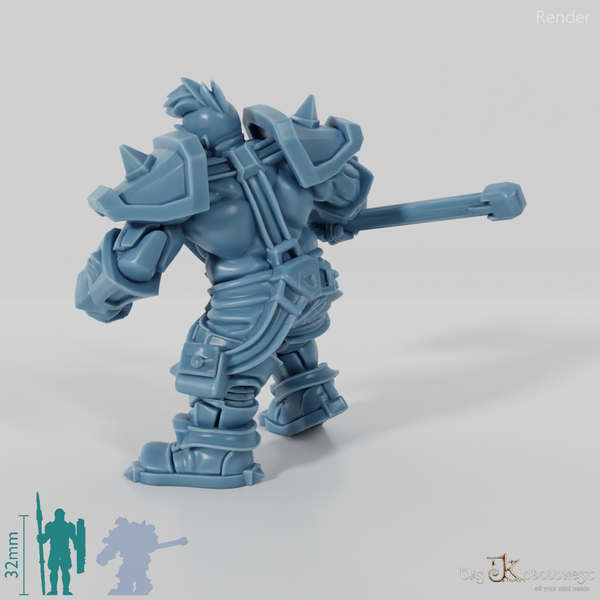 Khazaroth Empire - Brawler with Ax 02