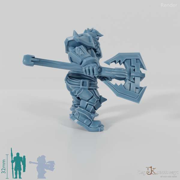 Khazaroth Empire - Brawler with Ax 02