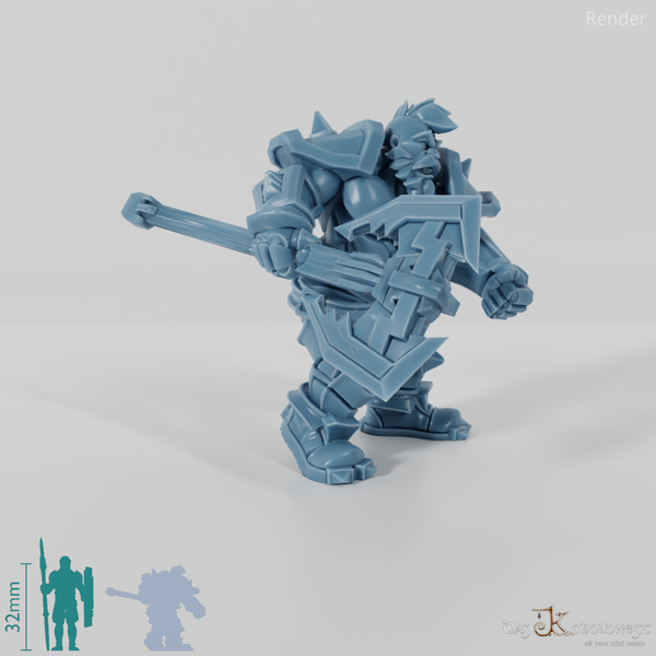 Khazaroth Empire - Brawler with Ax 02