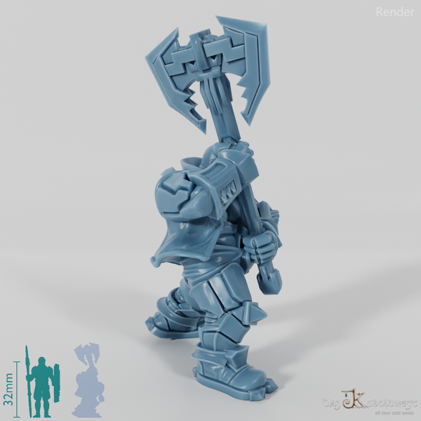 Khazaroth Empire - Brawler with Ax 03