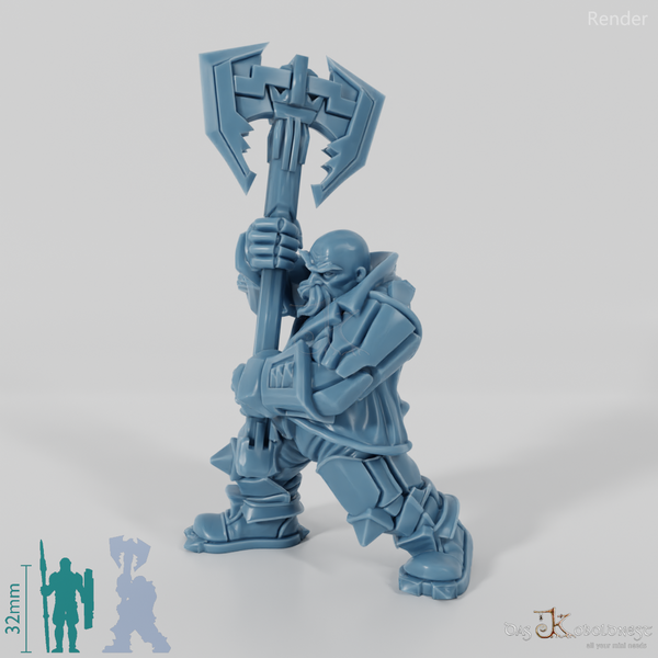 Khazaroth Empire - Brawler with Ax 03