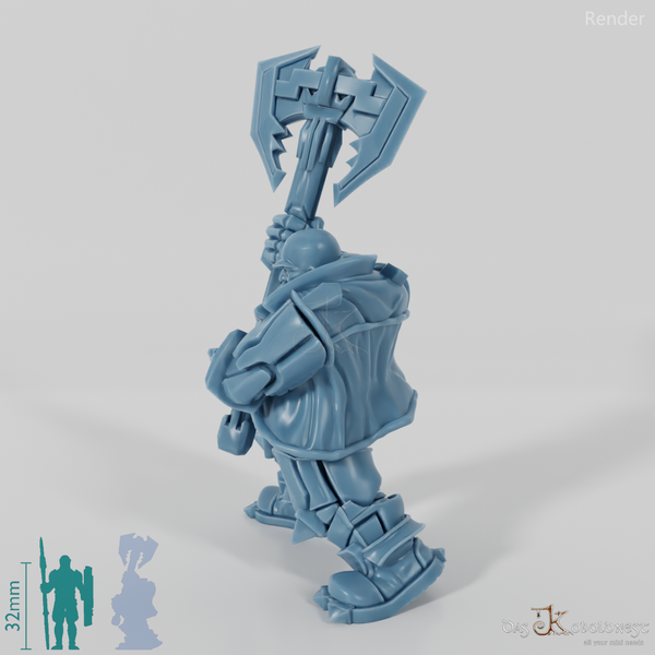 Khazaroth Empire - Brawler with Ax 03