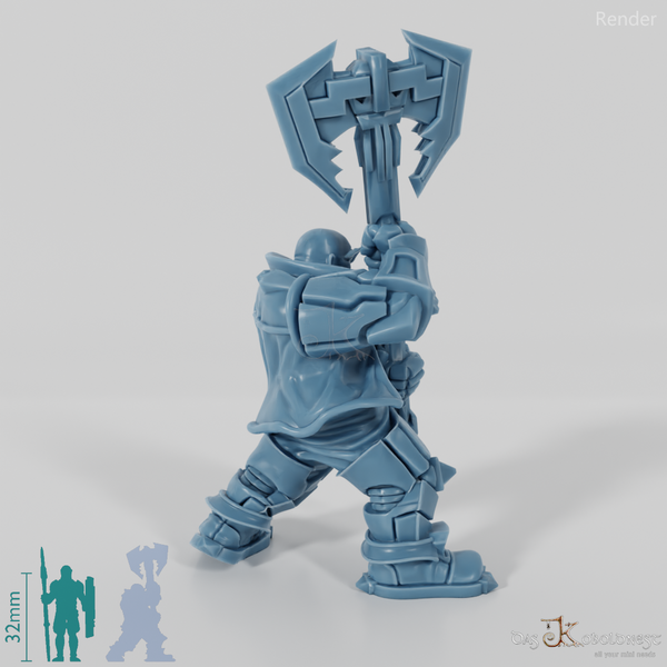 Khazaroth Empire - Brawler with Ax 03