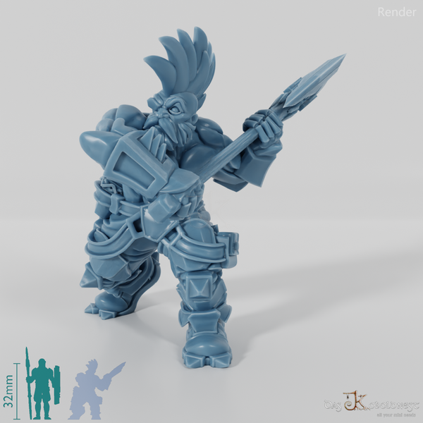 Khazaroth Empire - Brawler with Ax 04