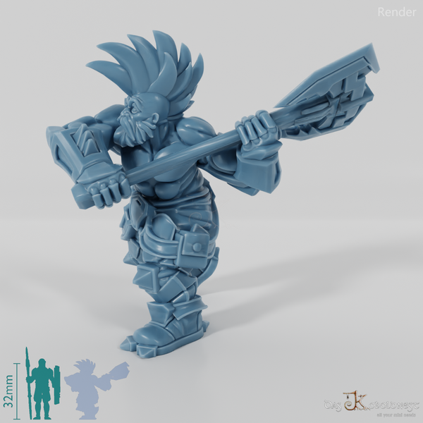 Khazaroth Empire - Brawler with Ax 04