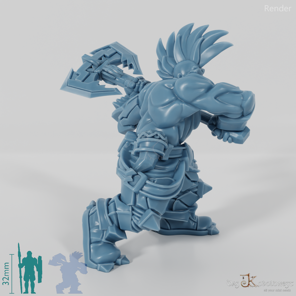 Khazaroth Empire - Brawler with Ax 04