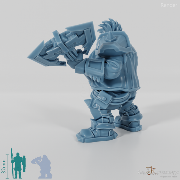 Khazaroth Empire - Brawler with Ax 05