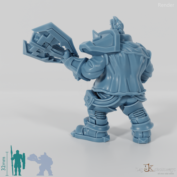 Khazaroth Empire - Brawler with Ax 05