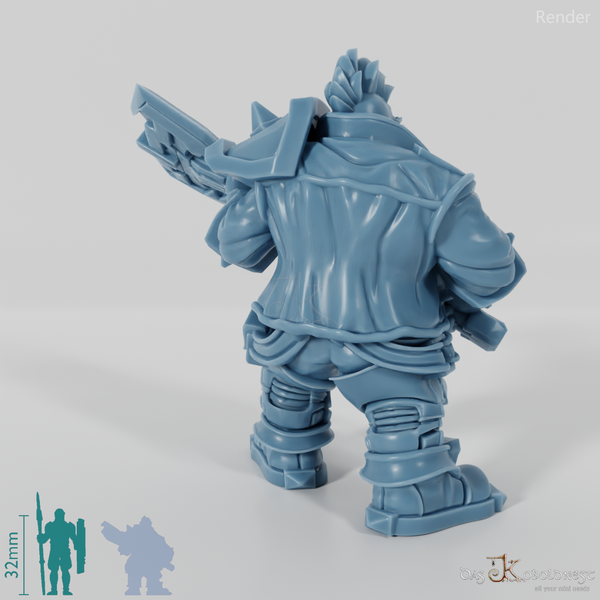 Khazaroth Empire - Brawler with Ax 05