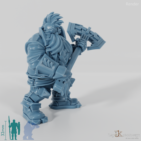 Khazaroth Empire - Brawler with Ax 05